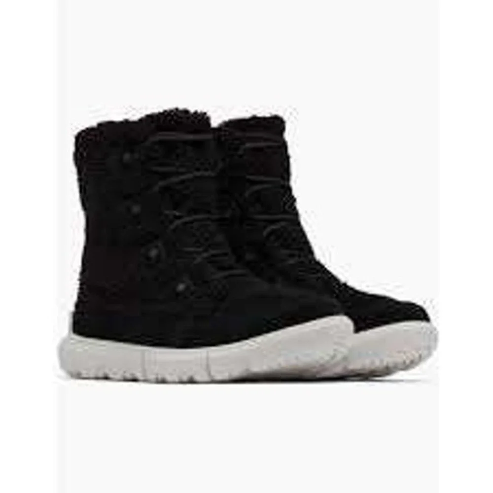 Sorel Women's Black Fleece Lined Winter Boots‎ Waterproof Size 6